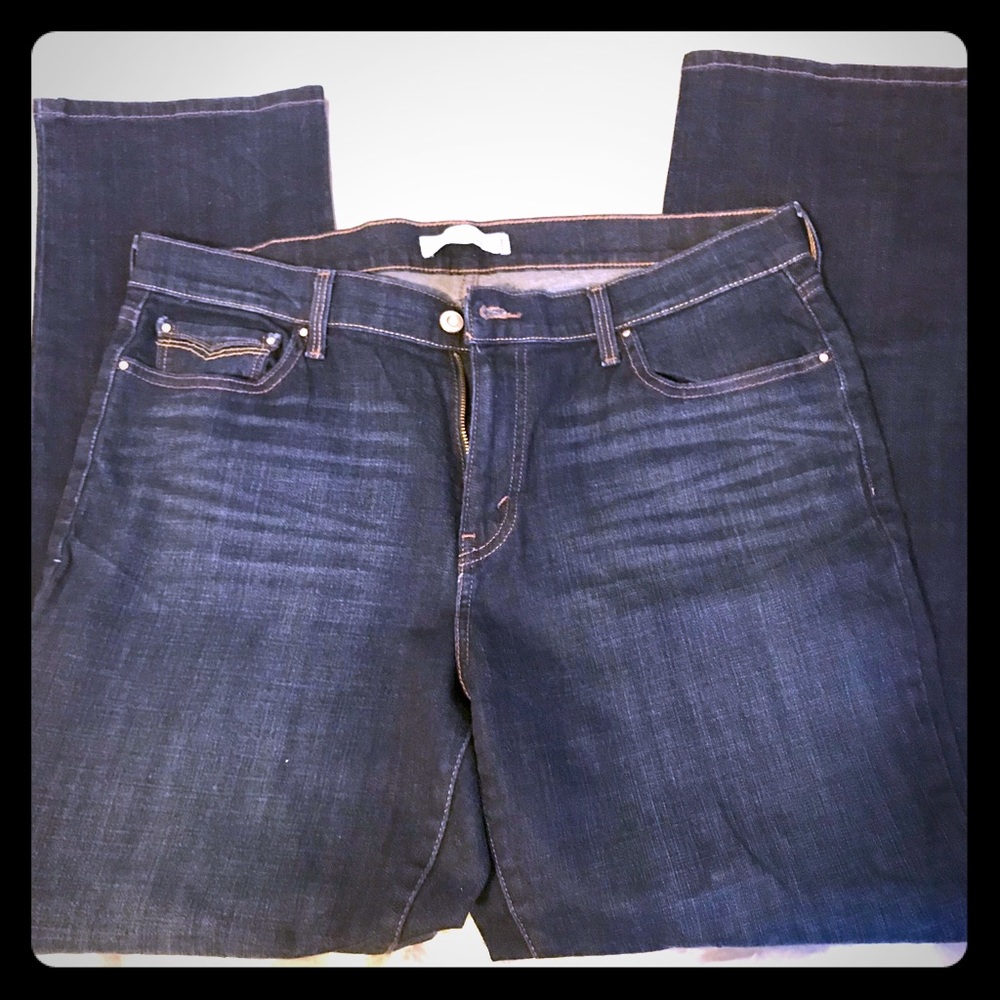 Dark Blue Denim Jeans